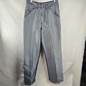 Encye Jeans Mens 32x30 Grey Blue Y2k Streetwear Hip Hop Carpenter Baggy Skater
